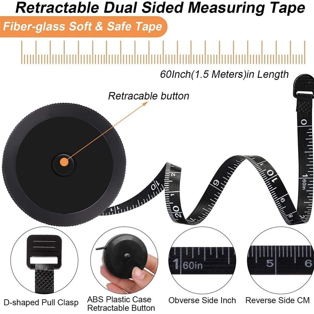 Mini Basic Tape Measure Mini Tape Measure Automatic Shrink Plastic Tape Measure